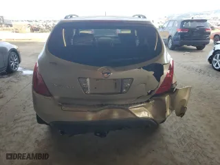 2007 Nissan Murano SL with VIN JN8AZ08T17W510555, listed as a Copart auction lot 46478495 with 144,265 mi miles and Salvage Title. Bid and sale history available at carsss.com. Image 6.
