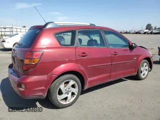 2005 Pontiac Vibe with VIN 5Y2SL63815Z453860, listed as a Copart auction lot 72941984 with 208,938 mi miles and Salvage Title. Bid and sale history available at carsss.com. Image 3.