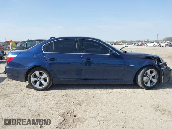 2008 BMW 5 Series 528i with VIN WBANU53568CT17593, listed as a IAAI auction lot 41740603 with 133,673 mi miles and . Bid and sale history available at carsss.com. Image 13.