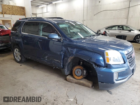 2017 GMC Terrain SLE with VIN 2GKFLTEK5H6165479, listed as a Copart auction lot 50893725 with 66,179 mi miles and Salvage Title. Bid and sale history available at carsss.com. Image 4.