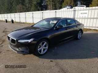 2019 Volvo S90 Momentum with VIN LVY102MK9KP090666, listed as a Copart auction lot 43712175 with 53,262 mi miles and Salvage Title. Bid and sale history available at carsss.com. Image 1.