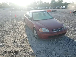 1998 Honda Civic LX with VIN 1HGEJ6673WL025977, listed as a Copart auction lot 71440864 with 157,780 mi miles and Salvage Title. Bid and sale history available at carsss.com. Image 10.