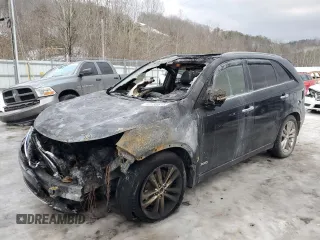 2014 Kia Sorento SX with VIN 5XYKWDA7XEG460312, listed as a Copart auction lot 88486615 with 0 mi miles and Salvage Title. Bid and sale history available at carsss.com. Image 1.
