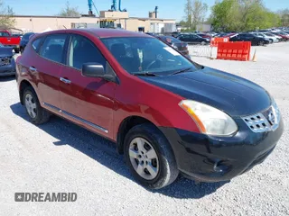 2013 Nissan Rogue S with VIN JN8AS5MV2DW146814, listed as a IAAI auction lot 41960012 with 127,511 mi miles and . Bid and sale history available at DreamBid. Image 1.