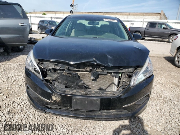 2017 Hyundai Sonata 2.4L with VIN 5NPE24AF1HH552339, listed as a Copart auction lot 53890315 with 139,850 mi miles and Salvage Title. Bid and sale history available at DreamBid. Image 5.