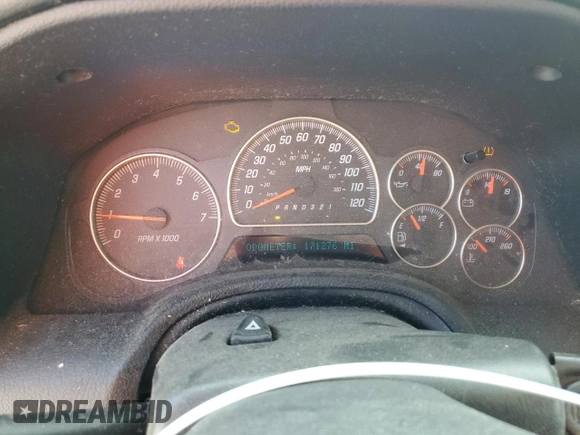 2008 GMC Envoy SLE2 with VIN 1GKDT13S182137271, listed as a Copart auction lot 50317535 with 171,276 mi miles and Salvage Title. Bid and sale history available at carsss.com. Image 9.