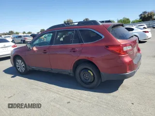 2015 Subaru Outback Premium with VIN 4S4BSADC8F3343655, listed as a Copart auction lot 58001215 with 139,252 mi miles and Salvage title. Bid and sale history available at DreamBid. Image 2.
