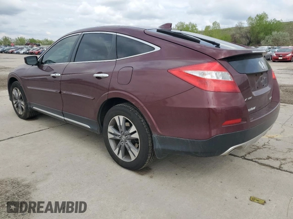 2013 Honda Crosstour EX-L z VIN 5J6TF2H55DL000520, wystawiony jako Copart lot #56221505 z przebiegiem 134 987 mil mil oraz Szkoda całkowita • Salvage title. Historia ofert i sprzedaży dostępna na DreamBid. Obrazek 2.