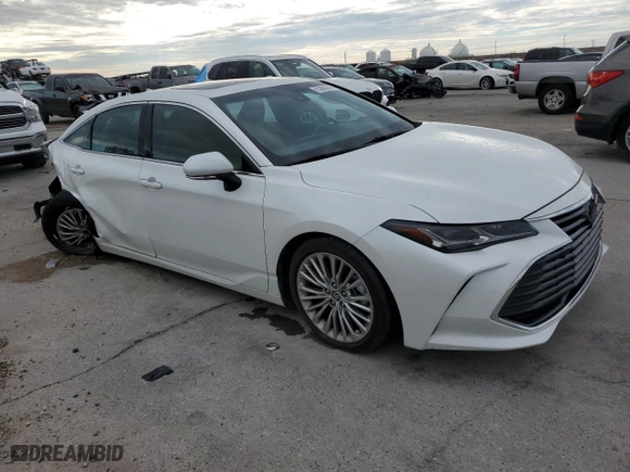 2022 Toyota Avalon Limited with VIN 4T1DZ1FB0NU081194, listed as a Copart auction lot 63980014 with 25,884 mi miles and Salvage Title. Bid and sale history available at carsss.com. Image 4.