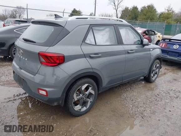 2021 Hyundai Venue SEL with VIN KMHRC8A30MU078911, listed as a IAAI auction lot 41497258 with 52,203 mi miles and . Bid and sale history available at carsss.com. Image 4.