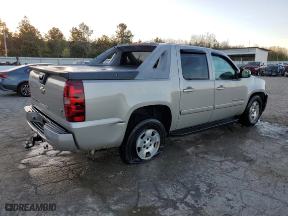 2009 Chevrolet Avalanche LT w/2LT with VIN 3GNEC22089G193195, listed as a Copart auction lot 49380235 with 124,998 mi miles and Salvage Title. Bid and sale history available at carsss.com. Image 3.
