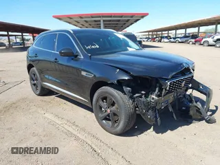 2023 Jaguar F-Pace S with VIN SADCJ2EX4PA713164, listed as a IAAI auction lot 41835645 with 10,133 mi miles and . Bid and sale history available at DreamBid. Image 1.