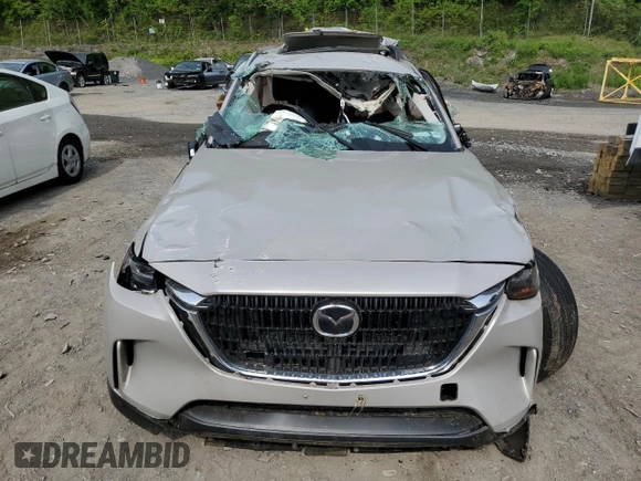 2024 Mazda CX-90 Preferred с VIN JM3KKBHA3R1150954, выставлен на аукционе Copart как лот 56564805 с пробегом Не указан миль и На запчасти • Non repairable. История ставок и продаж доступна на DreamBid. Изображение 5.