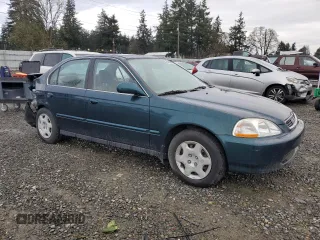 1998 Honda Civic EX with VIN JHMEJ8645WS002768, listed as a Copart auction lot 50906035 with 175,220 mi miles and Salvage Title. Bid and sale history available at carsss.com. Image 4.