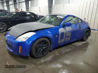 2005 Nissan 350Z Touring with VIN JN1AZ34E05M650337, listed as a Copart auction lot 70862474 with 88,076 mi miles and Salvage Title. Bid and sale history available at carsss.com. Image 1.