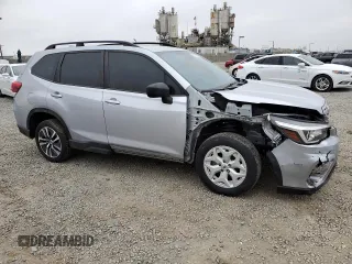 2021 Subaru Forester with VIN JF2SKADCXMH430804, listed as a Copart auction lot 55349985 with 45,167 mi miles and Salvage title. Bid and sale history available at DreamBid. Image 4.