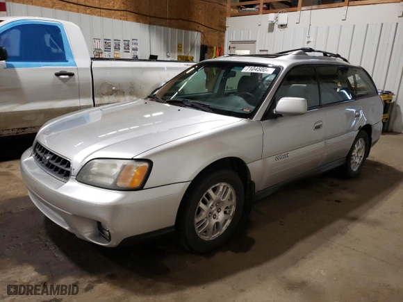 2004 Subaru Legacy Wagon (Natl) Outback Ltd with VIN 4S3BH686047633558, listed as a Copart auction lot 71045004 with 249,777 mi miles and Salvage Title. Bid and sale history available at carsss.com. Image 1.