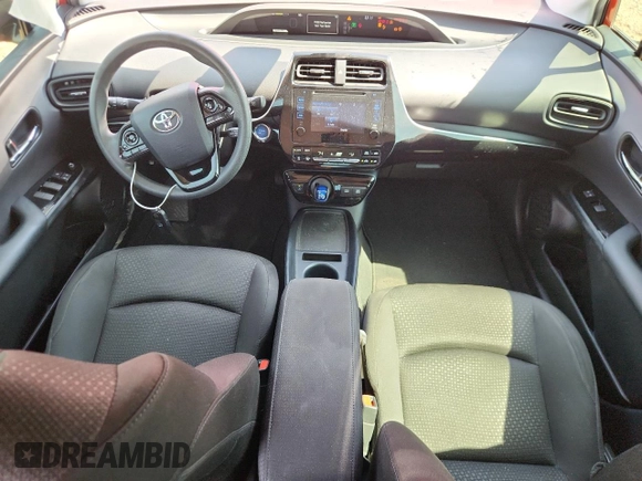 2019 Toyota Prius LE with VIN JTDL9RFUXK3006522, listed as a Copart auction lot 60734205 with 71,642 mi miles and Salvage title. Bid and sale history available at DreamBid. Image 8.