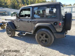 2022 Jeep Wrangler Sport with VIN 1C4HJXAG1NW227710, listed as a Copart auction lot 71744683 with 17,740 mi miles and . Bid and sale history available at DreamBid. Image 2.