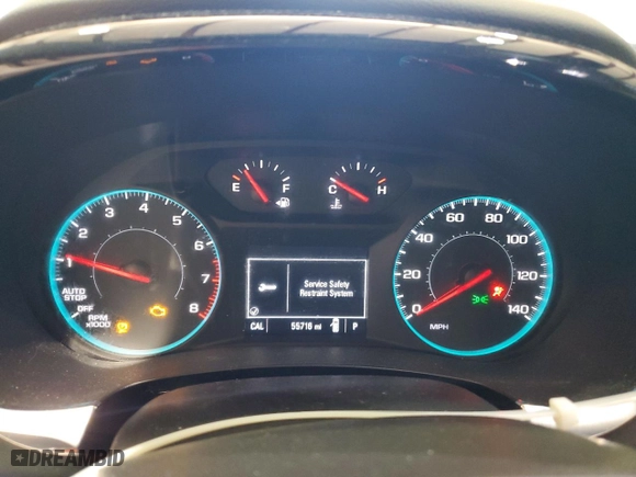 2021 Chevrolet Traverse LS with VIN 1GNERFKWXMJ263118, listed as a Copart auction lot 49945675 with 55,716 mi miles and Salvage Title. Bid and sale history available at carsss.com. Image 9.