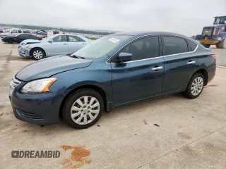 2014 Nissan Sentra SV with VIN 3N1AB7AP3EY328581, listed as a Copart auction lot 58059755 with 101,863 mi miles and Salvage title. Bid and sale history available at DreamBid. Image 1.
