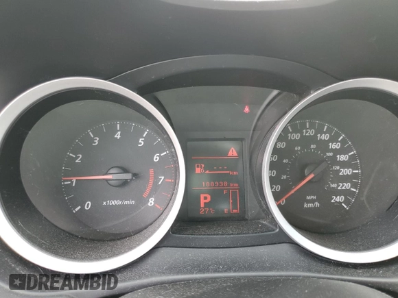 2014 Mitsubishi Lancer SE z VIN JA32V2FW3EU602908, wystawiony jako Copart lot #60148705 z przebiegiem 188 938 mil mil oraz Szkoda całkowita • Salvage title. Historia ofert i sprzedaży dostępna na DreamBid. Obrazek 9.