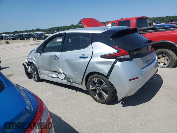 2022 Nissan LEAF SV Plus with VIN 1N4BZ1CV8NC551509, listed as a Copart auction lot 70308764 with 39,679 mi miles and Salvage Title. Bid and sale history available at DreamBid. Image 2.