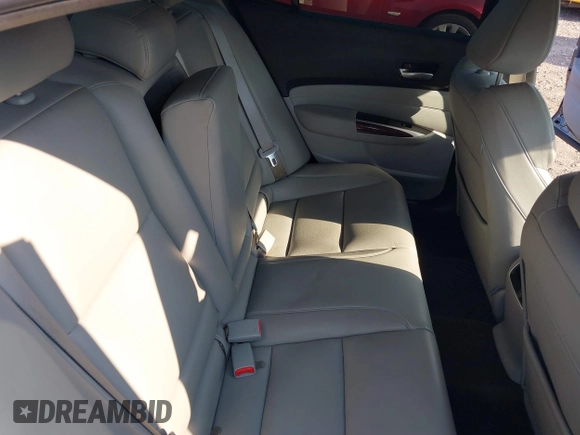 2015 Acura TLX with VIN 19UUB1F31FA023293, listed as a IAAI auction lot 40310652 with 117,350 mi miles. Bid and sale history available at carsss.com. Image 8.