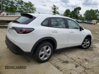 2023 Honda HR-V LX with VIN 3CZRZ2H33PM708851, listed as a Copart auction lot 58376165 with 21,078 mi miles and Salvage title. Bid and sale history available at DreamBid. Image 3.