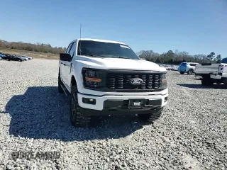 2024 Ford F-150 STX with VIN 1FTFW2L59RKE14875, listed as a Copart auction lot 46868435 with 7,777 mi miles and Salvage Title. Bid and sale history available at carsss.com. Image 13.