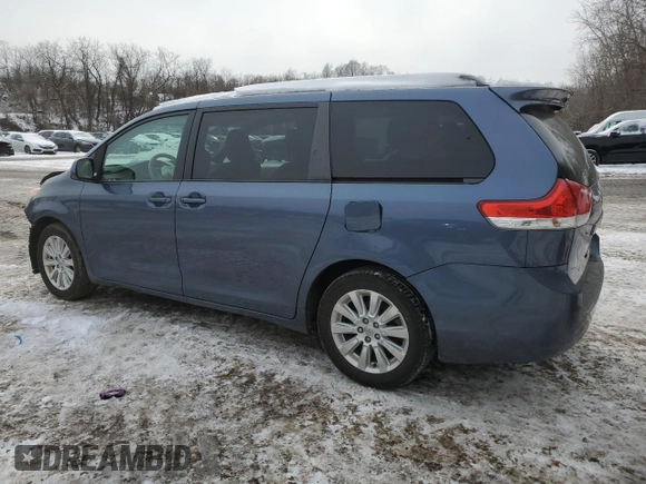 2014 Toyota Sienna LE with VIN 5TDJK3DCXES093229, listed as a Copart auction lot 44537185 with 120,597 mi miles and Salvage Title. Bid and sale history available at DreamBid. Image 2.