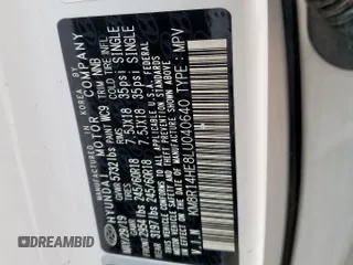 2020 Hyundai Palisade SE с VIN KM8R14HE8LU040640, выставлен на аукционе Copart как лот 58182065 с пробегом 82 294 миль миль и Списание • Salvage title. История ставок и продаж доступна на DreamBid. Изображение 13.