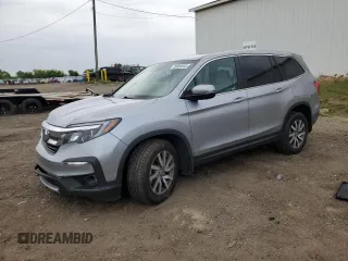 2020 Honda Pilot EX-L z VIN 5FNYF6H54LB062009, wystawiony jako Copart lot #59904655 z przebiegiem 69 774 mil mil oraz Szkoda całkowita • Salvage title. Historia ofert i sprzedaży dostępna na DreamBid. Obrazek 1.