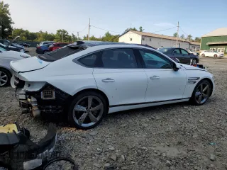2022 Genesis G80 3.5T Sport with VIN KMTGB4SD1NU127325, listed as a Copart auction lot 70395384 with 28,844 mi miles and Salvage Title. Bid and sale history available at carsss.com. Image 3.