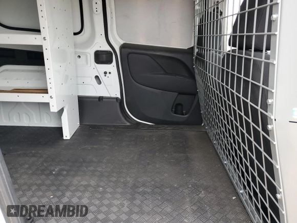 2022 Ram ProMaster City Cargo Tradesman with VIN ZFBHRFAB4N6Y48546, listed as a Copart auction lot 50493215 with 21,531 mi miles and Salvage title. Bid and sale history available at DreamBid. Image 11.