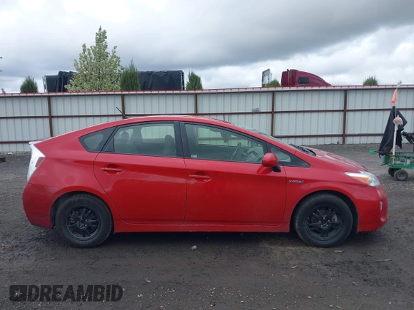 2012 Toyota Prius One with VIN JTDKN3DU9C5480961, listed as a IAAI auction lot 42147741 with 165,921 mi miles. Bid and sale history available at carsss.com. Image 14.