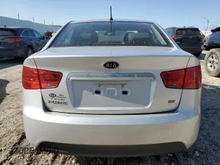 2010 Kia Forte EX with VIN KNAFU4A24A5208504, listed as a Copart auction lot 51950145 with 161,636 mi miles and Salvage Title. Bid and sale history available at carsss.com. Image 6.