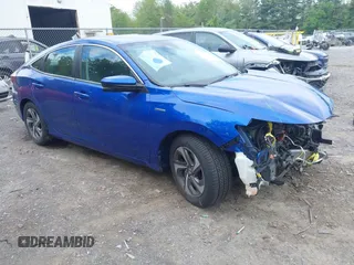 2019 Honda Insight EX with VIN 19XZE4F55KE022055, listed as a IAAI auction lot 42291472 with 91,253 mi miles and . Bid and sale history available at DreamBid. Image 1.