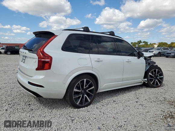 2023 Volvo XC90 Ultimate Dark Theme with VIN YV4H60CX0P1963542, listed as a Copart auction lot 43082704 with 14,133 mi miles and . Bid and sale history available at DreamBid. Image 3.