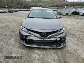 2019 Toyota Camry LE with VIN 4T1B11HK8KU820058, listed as a Copart auction lot 51451605 with 22,412 mi miles and Salvage Title. Bid and sale history available at carsss.com. Image 11.