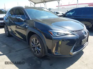 2020 Lexus UX 250h F Sport with VIN JTHE9JBH3L2031805, listed as a IAAI auction lot 42282075 with 49,071 mi miles and . Bid and sale history available at DreamBid. Image 1.