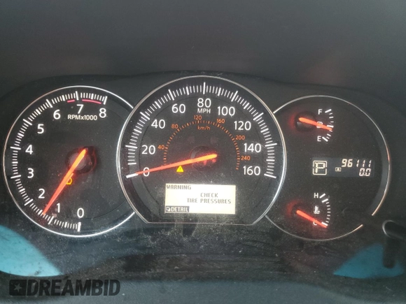 2012 Nissan Maxima S with VIN 1N4AA5AP2CC800172, listed as a Copart auction lot 60494065 with 96,111 mi miles and Non repairable. Bid and sale history available at DreamBid. Image 9.
