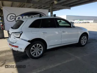 2016 Audi Q5 Premium with VIN WA1C2AFP5GA075146, listed as a Copart auction lot 55075805 with 67,622 mi miles and Salvage title. Bid and sale history available at DreamBid. Image 3.