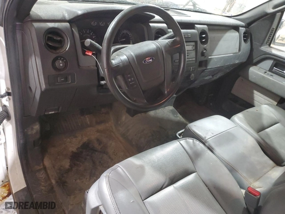 2012 Ford F-150 XL with VIN 1FTNF1CT3CKE39010, listed as a Copart auction lot 81052863 with 140,543 mi miles and Clean Title. Bid and sale history available at carsss.com. Image 8.