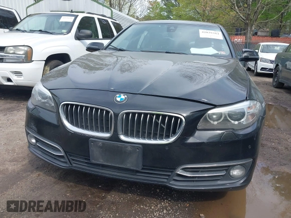 2016 BMW 5 Series 528i xDrive with VIN WBA5A7C57GG643446, listed as a IAAI auction lot 42039384 with 132,119 mi miles. Bid and sale history available at carsss.com. Image 6.