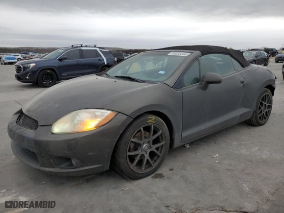 2011 Mitsubishi Eclipse GS Sport with VIN 4A37L5EFXBE003684, listed as a Copart auction lot 85038344 with 166,147 mi miles and Salvage Title. Bid and sale history available at carsss.com. Image 1.