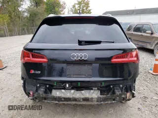 2020 Audi SQ5 Premium Plus with VIN WA1B4AFY6L2069701, listed as a Copart auction lot 71760623 with 56,037 mi miles. Bid and sale history available at carsss.com. Image 6.