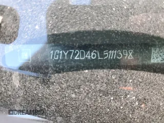 2020 Chevrolet Corvette 2LT z VIN 1G1Y72D46L5111398, wystawiony jako Copart lot #79948504 z przebiegiem 27 848 mil mil oraz Szkoda całkowita • Salvage title. Historia ofert i sprzedaży dostępna na DreamBid. Obrazek 13.