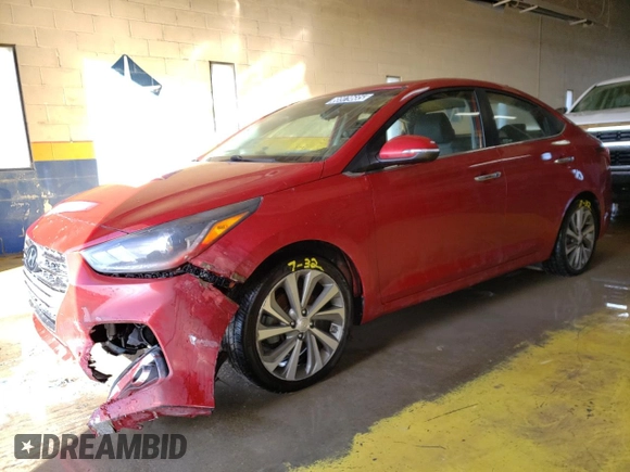 2018 Hyundai Accent Limited with VIN 3KPC34A36JE027250, listed as a Copart auction lot 88979685 with 181,704 mi miles and Clean Title. Bid and sale history available at carsss.com. Image 1.