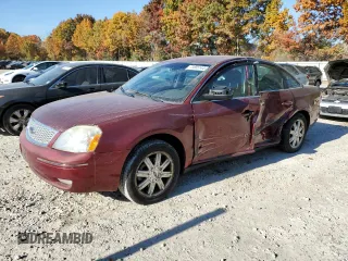 2006 Ford Five Hundred Limited with VIN 1FAHP28116G164922, listed as a Copart auction lot 73885144 with 0 mi miles and Clean Title. Bid and sale history available at carsss.com. Image 1.